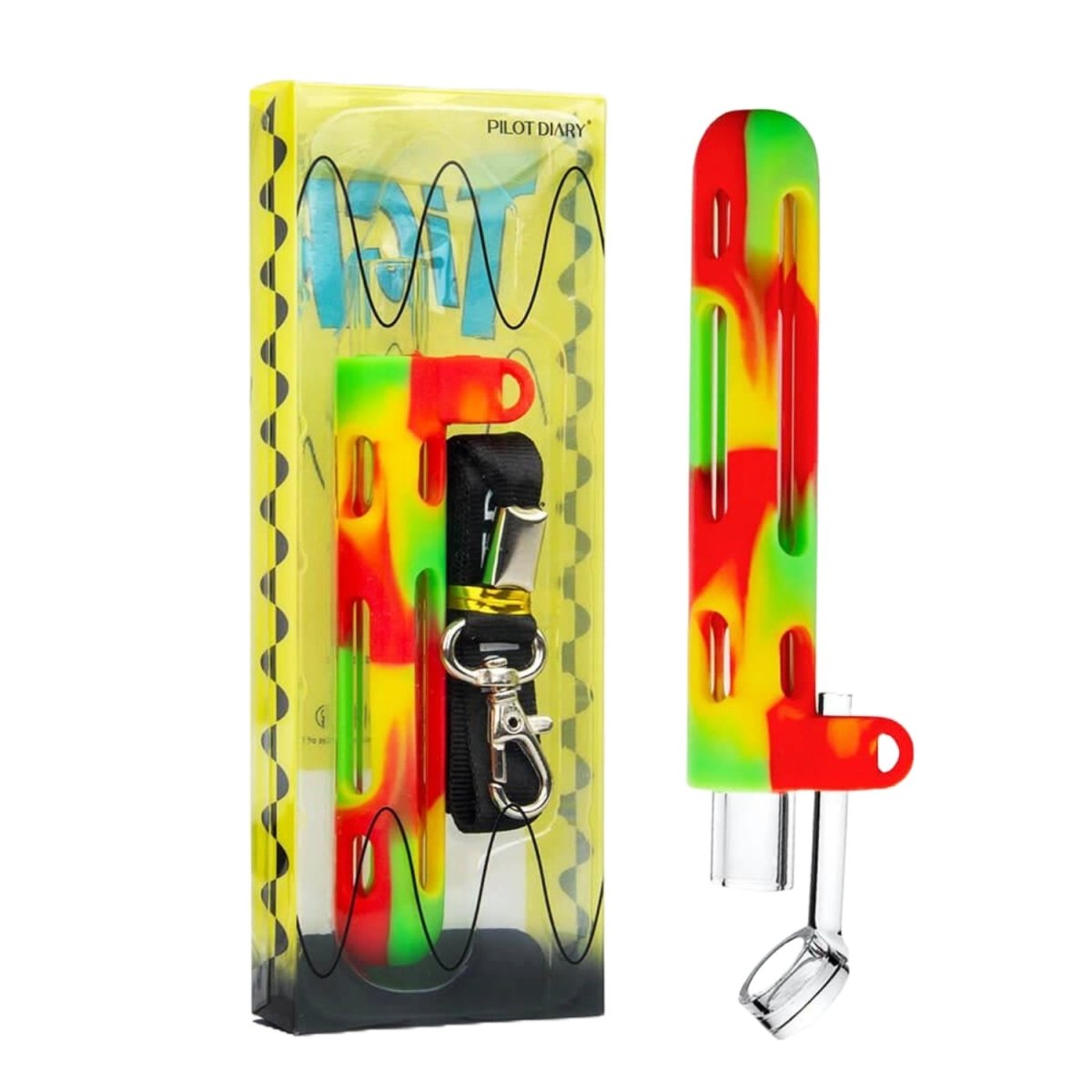 2 - In - 1 Concentrate Taster Pipe - Mojo Smoke Palaces