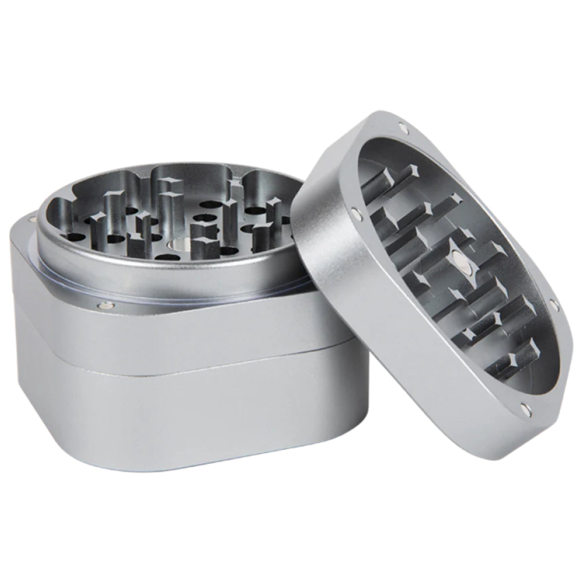 3 - Piece Aluminum Herb Grinder - Mojo Smoke Palaces