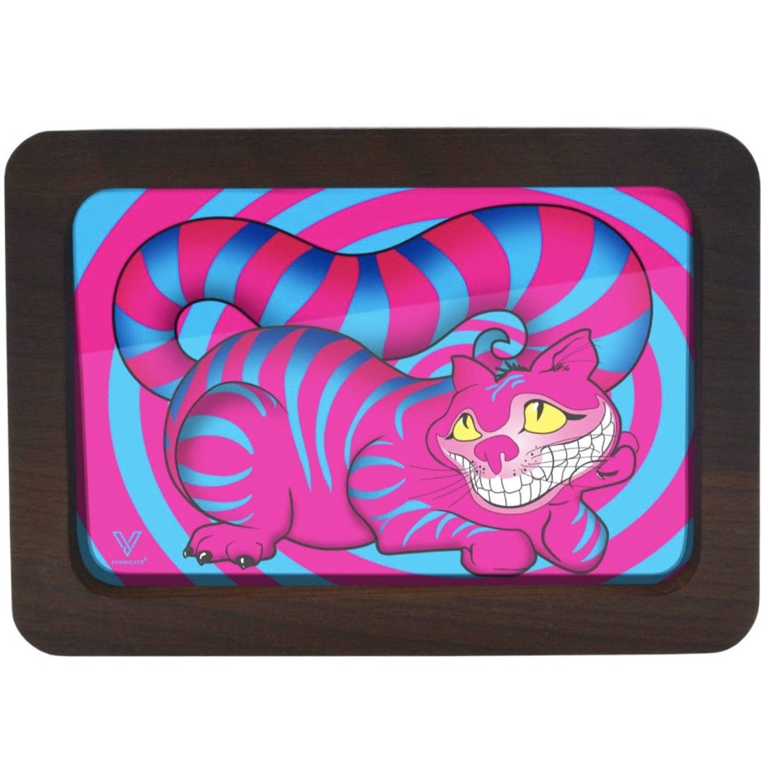 3D High - Def Wood Rollin' Tray - Mojo Smoke Palaces