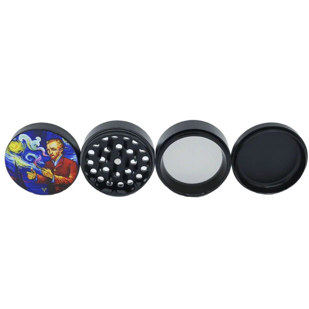 4 - Piece Nonstick CleanCut Grinder - Mojo Smoke Palaces