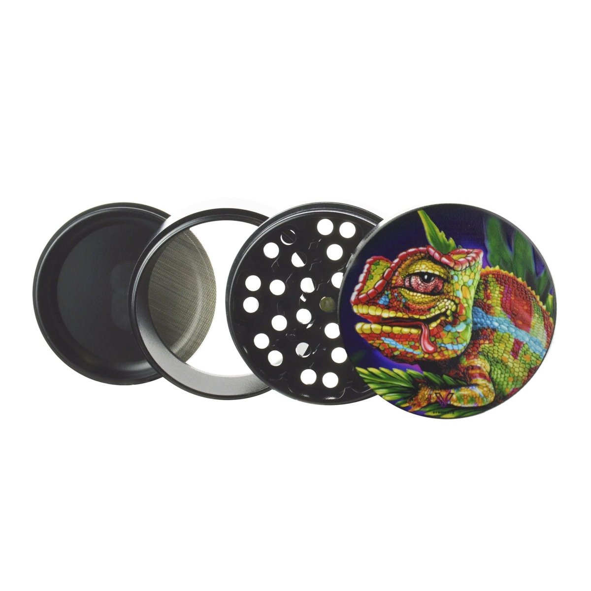 4 - Piece Nonstick CleanCut Grinder - Mojo Smoke Palaces