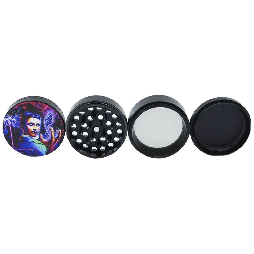 4 - Piece Nonstick CleanCut Grinder - Mojo Smoke Palaces