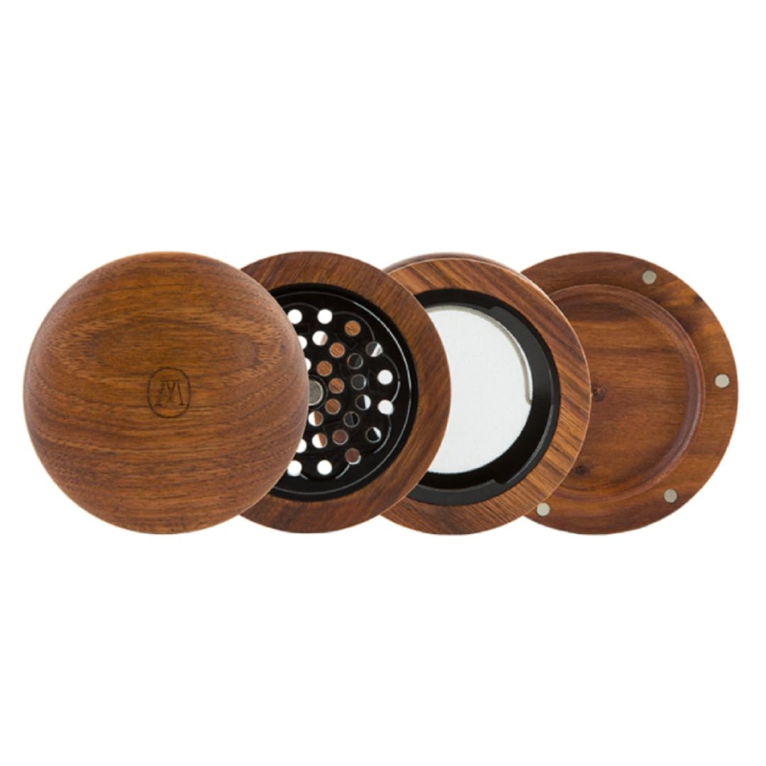 4 - Piece Wood Grinder - Mojo Smoke Palaces