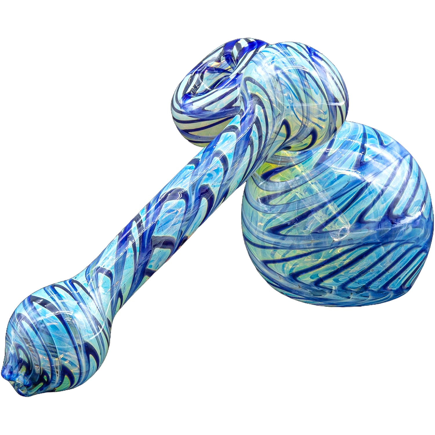 6" Fumed Colored Sidecar Bubbler