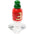 Sriracha Bottle Peak Glass Carb Cap