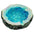 Sparkling Geode Polyresin Ashtray