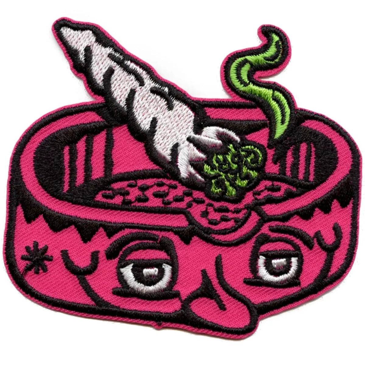 Ashtray Woven Patch - Mojo Smoke Palaces