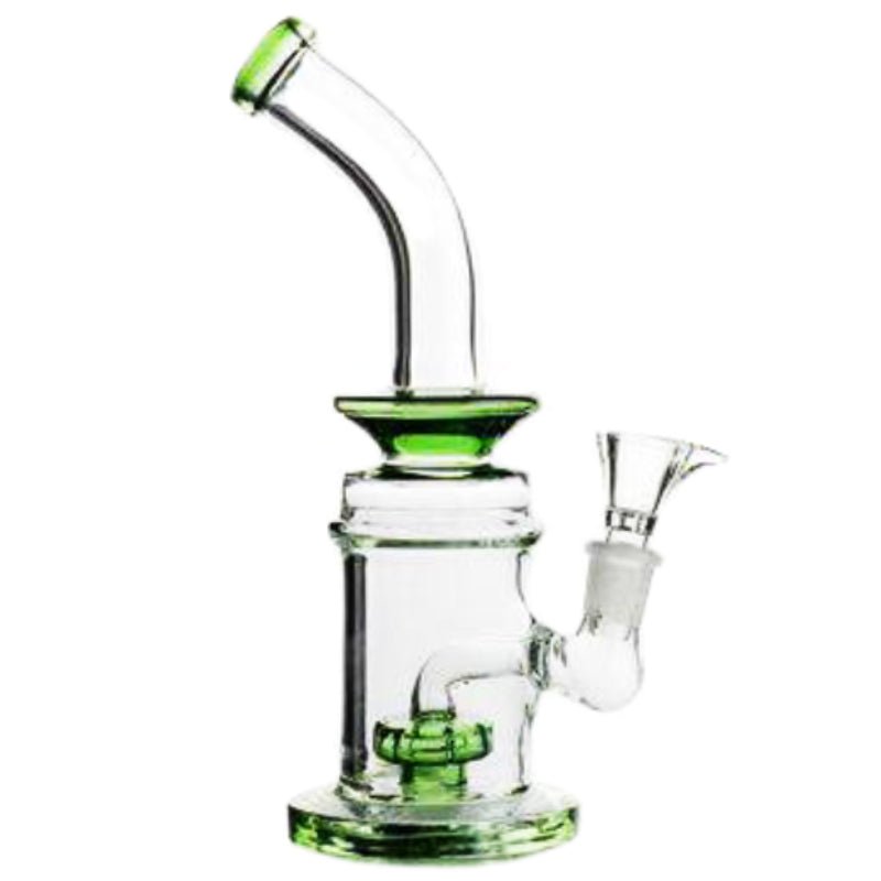 Bent - Neck Showerhead Bong - Mojo Smoke Palaces