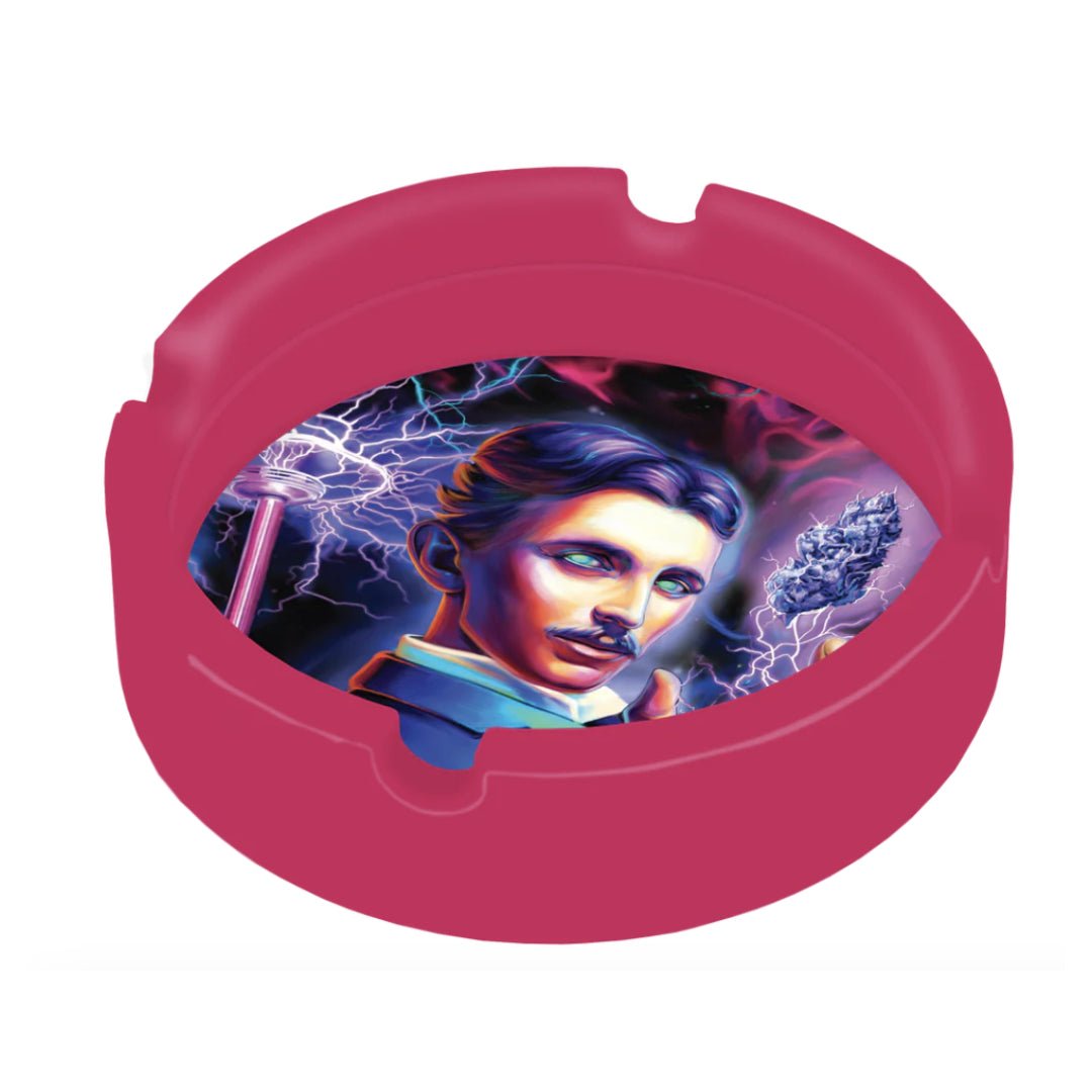 Blazin' Silicone Ashtray - Mojo Smoke Palaces