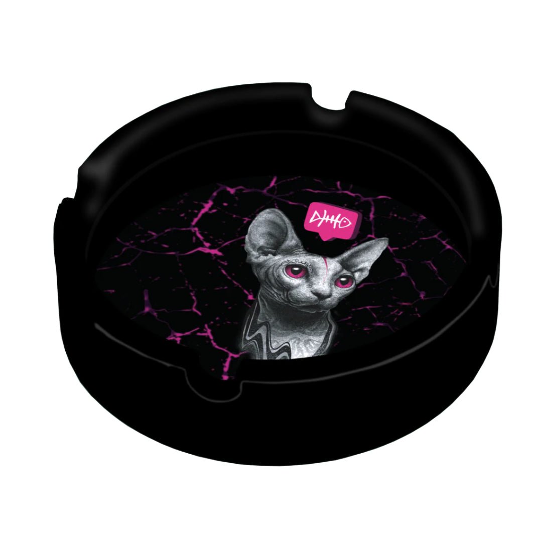 Blazin' Silicone Ashtray - Mojo Smoke Palaces