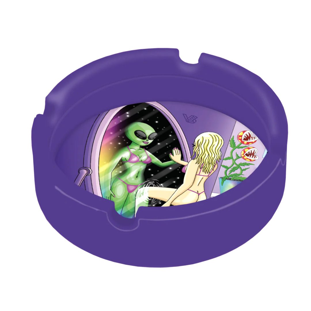 Blazin' Silicone Ashtray - Mojo Smoke Palaces