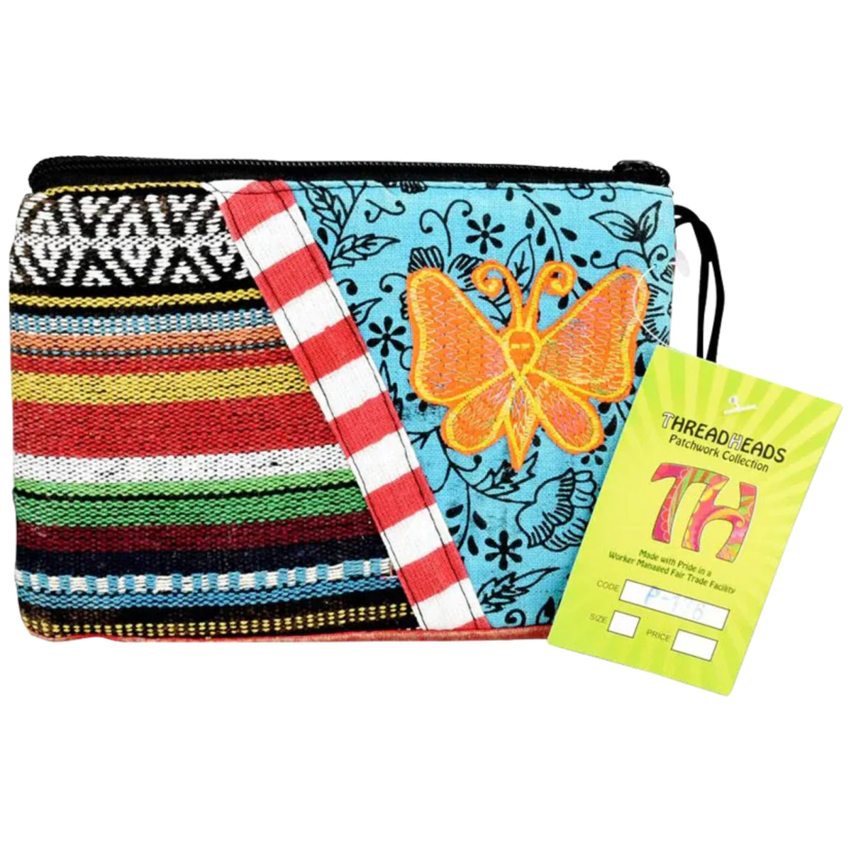 Butterfly Zipper Pouch - Mojo Smoke Palaces