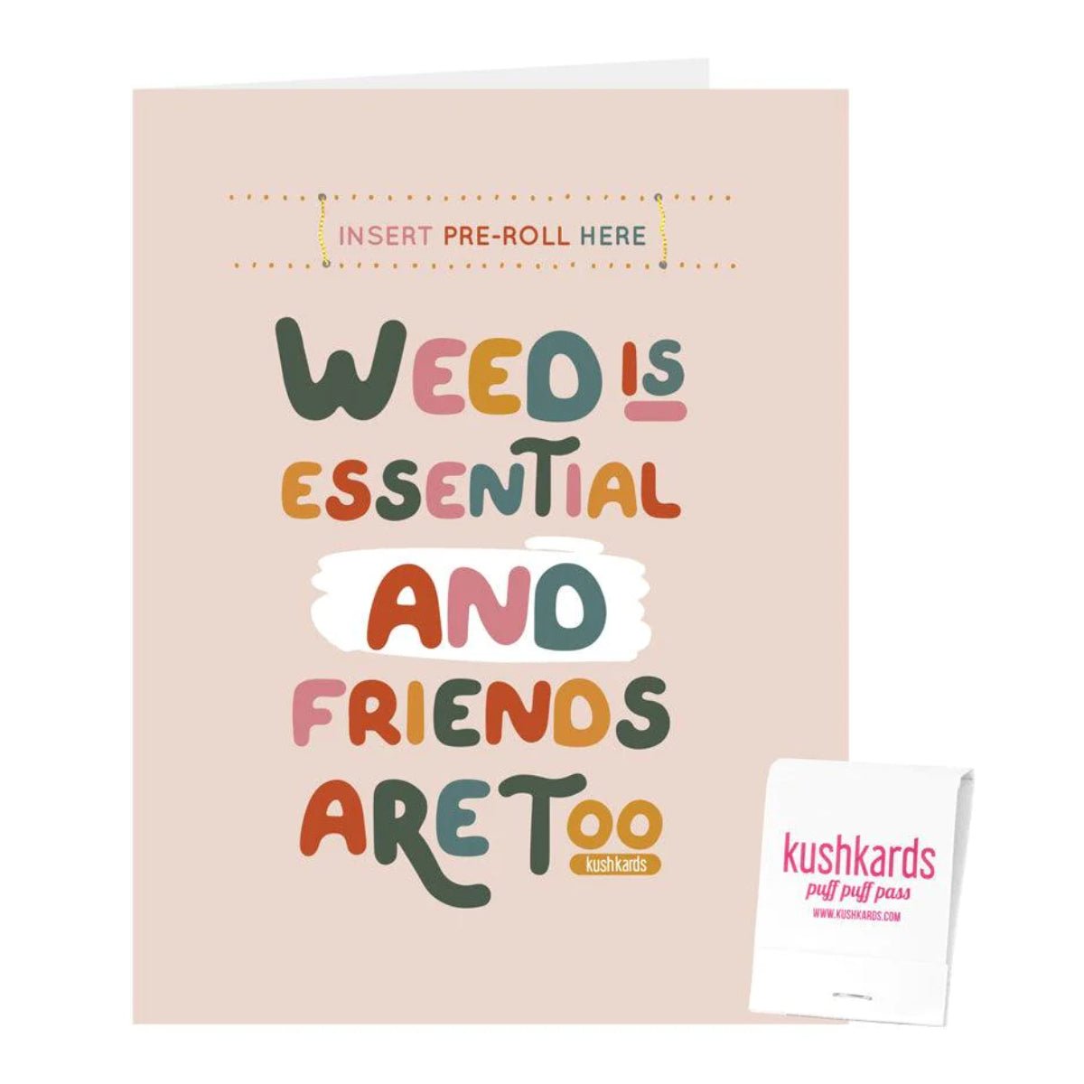 Cannabis Greeting Card - Mojo Smoke Palaces