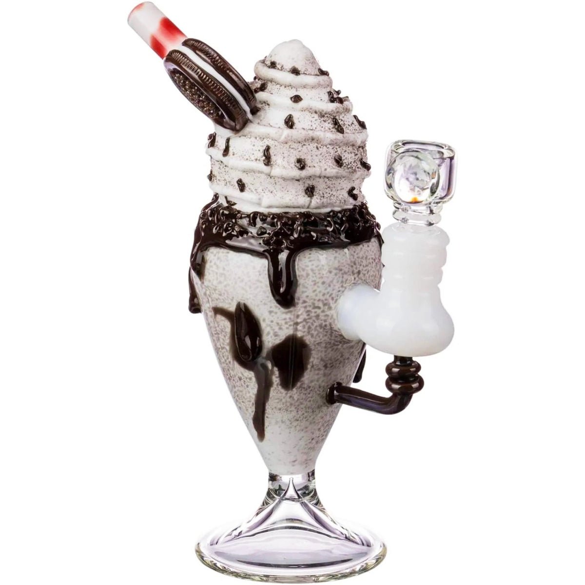 Chocolate Cookie Sundae Float Mini Rig - Mojo Smoke Palaces