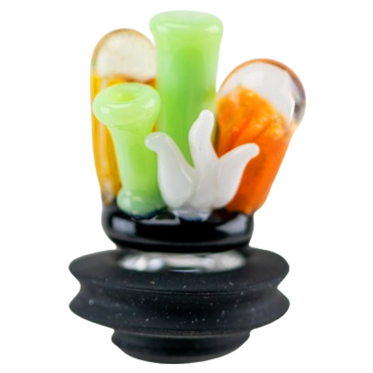 Coral Reef Peak Pro Glass Carb Cap - Mojo Smoke Palaces