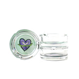 3" Glass Giddy Ashtray - Blunt A Day