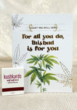 Cannabis Greeting Card