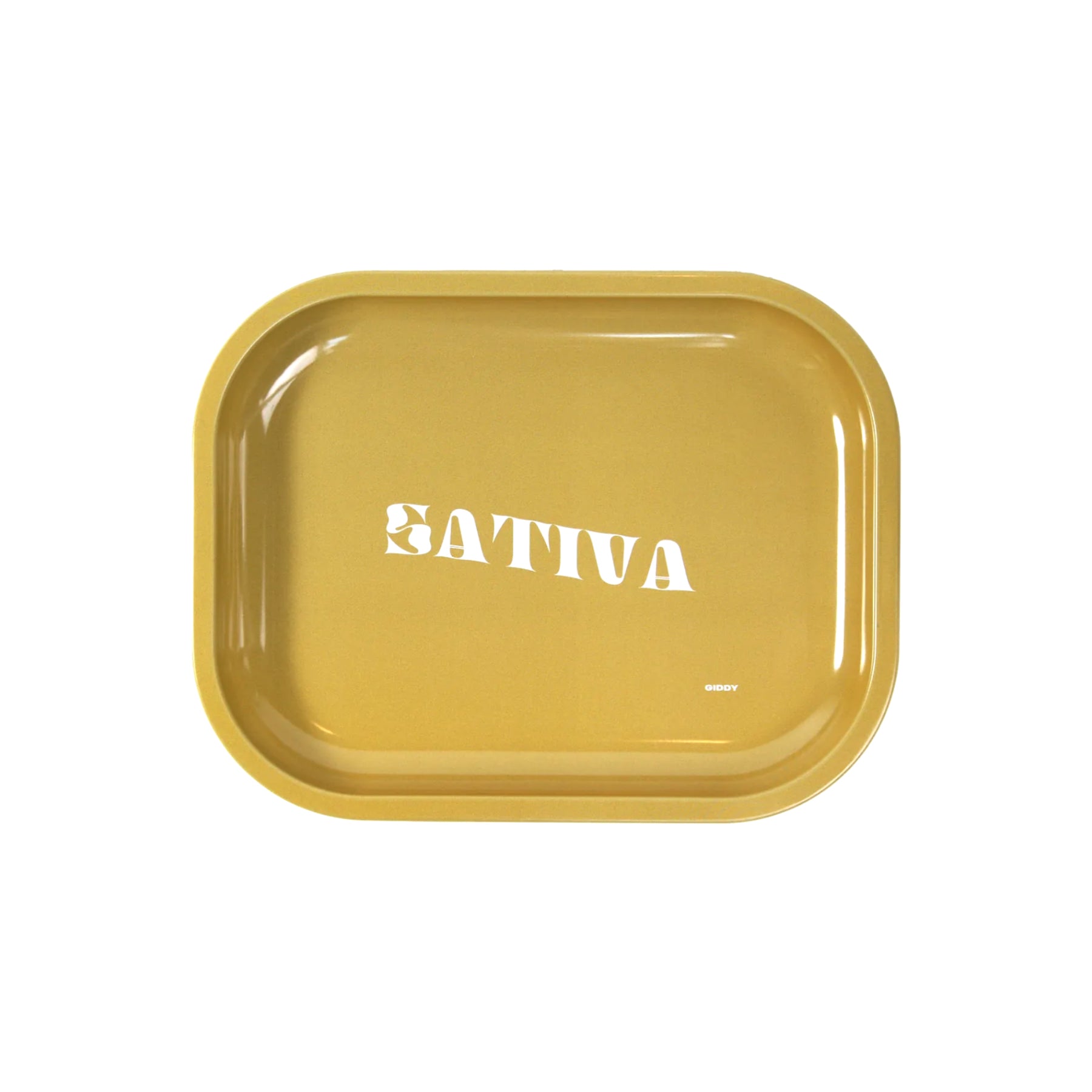 Giddy Small Rolling Tray - Sativa